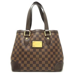 Louis Vuitton Damier Hampstead PM Ebene Tote Bag Brown